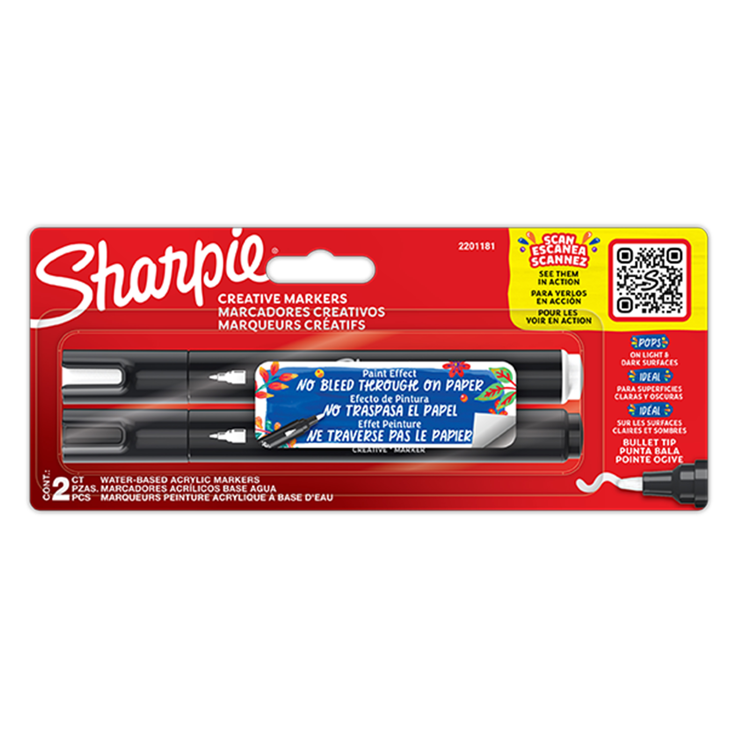 SHARPIE CREATIVE MARKER ASST 2 (2201181)